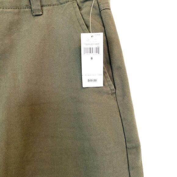 GAP Olive Green High Waist Straight Leg Cargo Utility Pants Size 6 – Trendy - Picture 4 of 7
